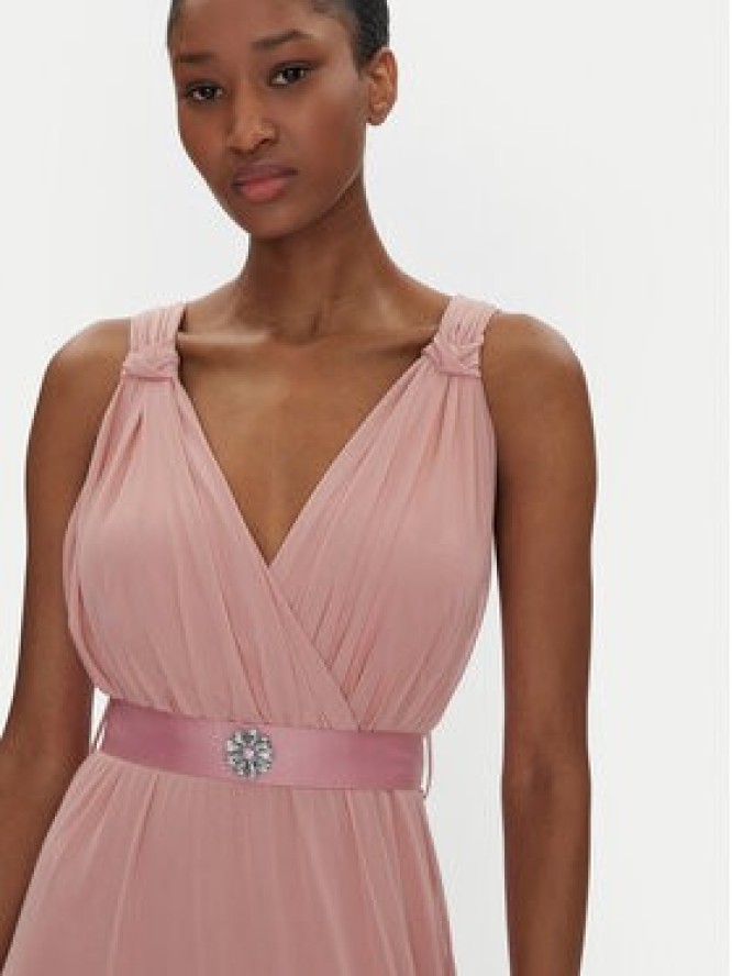 Rinascimento Sukienka wieczorowa CFC0122684003 Różowy Regular Fit