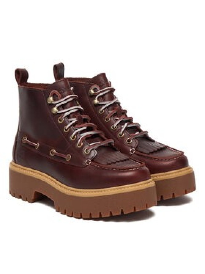 Timberland Trzewiki Stone Street Mid TB0A27YZEIW1 Bordowy
