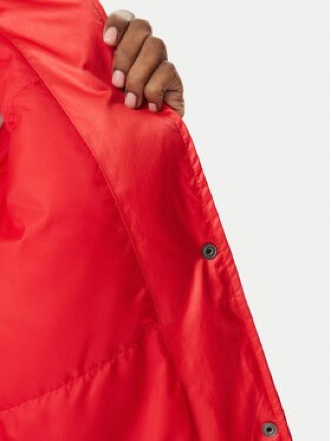 adidas Kurtka bomber Stadium JZ6921 Czerwony Loose Fit