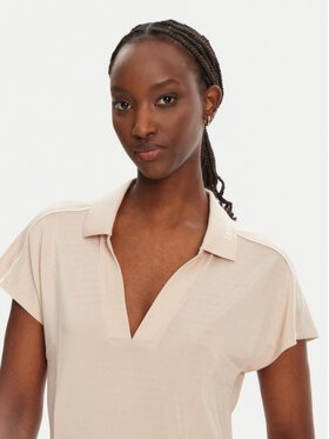 Liu Jo Sport T-Shirt TA5183 J4883 Beżowy Regular Fit