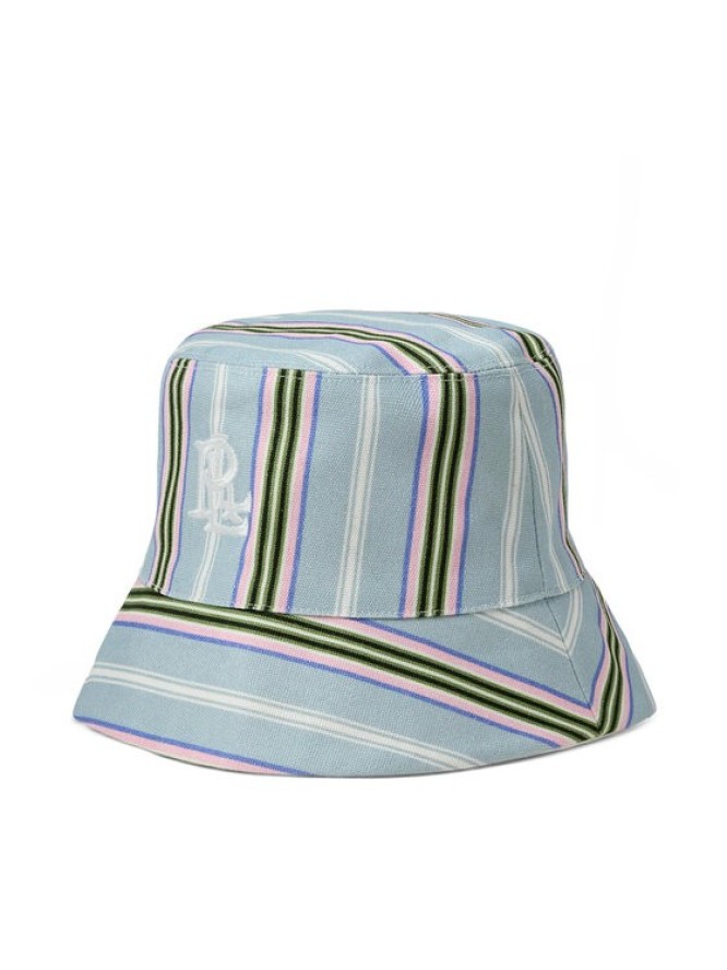 LAUREN RALPH LAUREN Kapelusz Bucket 454974770001 Błękitny