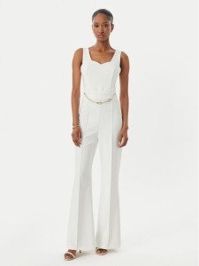 Rinascimento Kombinezon CFC0019844002 Biały Regular Fit