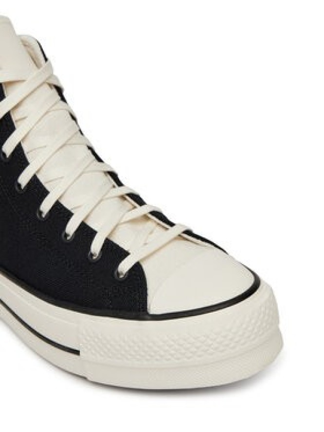 Converse Trampki Chuck Taylor All Star Lift Platform Crafted Laces A12552C Czarny