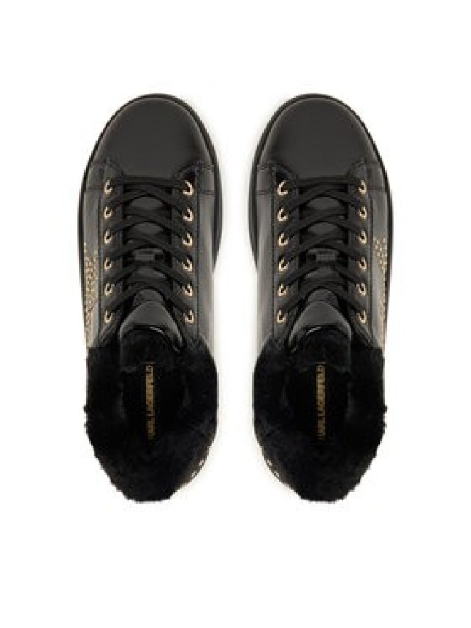 KARL LAGERFELD Sneakersy KL67511 Czarny