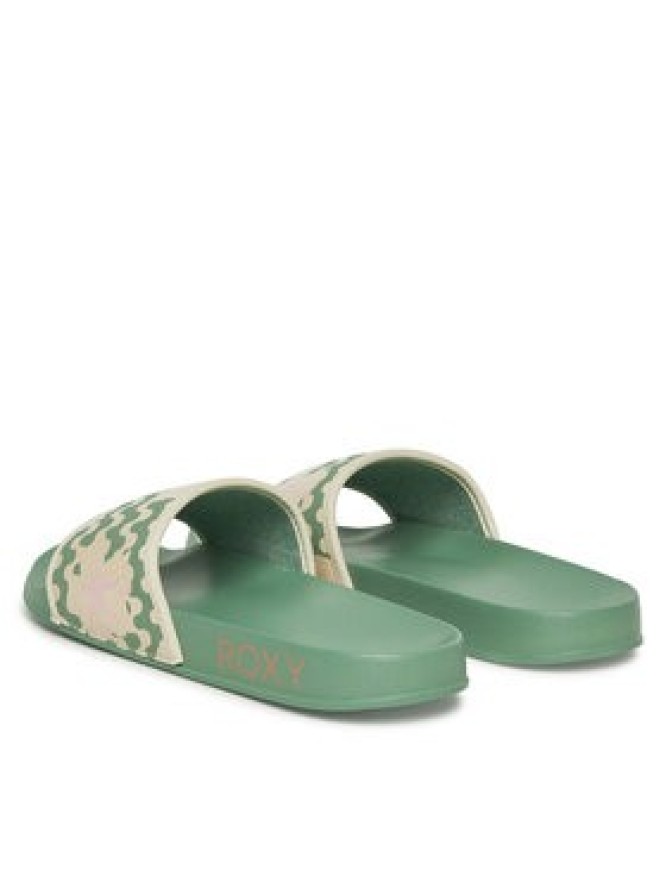 Roxy Klapki ARJL100909 Zielony