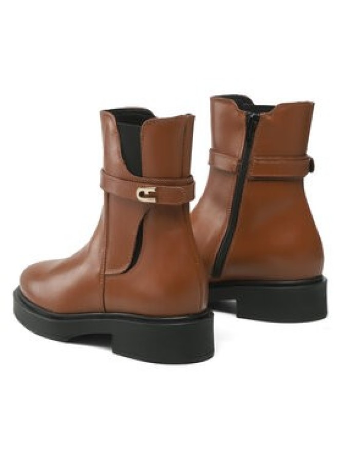 Furla Botki Legacy YF60FLG-BX1327-03B00-1-007-20-AL Brązowy