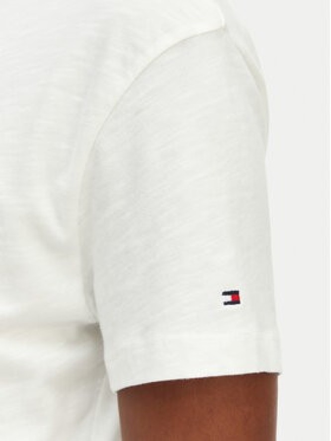 Tommy Hilfiger T-Shirt WW0WW49256 Biały Relaxed Fit