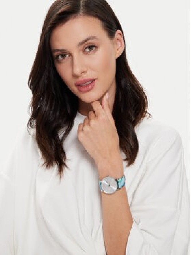 Armani Exchange Zegarek Lola AX5597 Niebieski