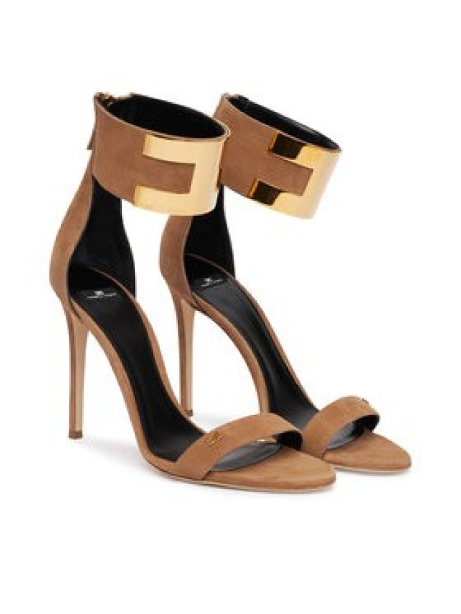 Elisabetta Franchi Sandały SA-91L-62E2-V600 Brązowy jasny