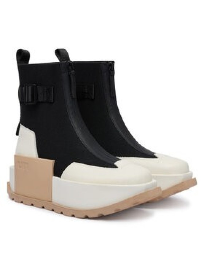 United Nude Botki Roko Bootie III 11044510165 Czarny