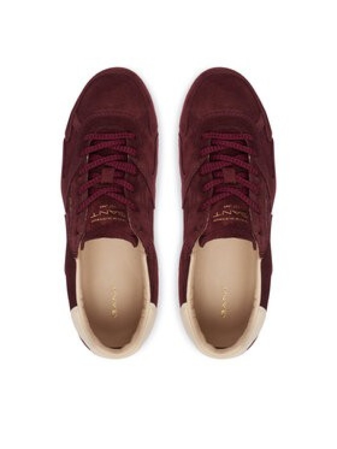 Gant Sneakersy Sperly 33533361 Bordowy