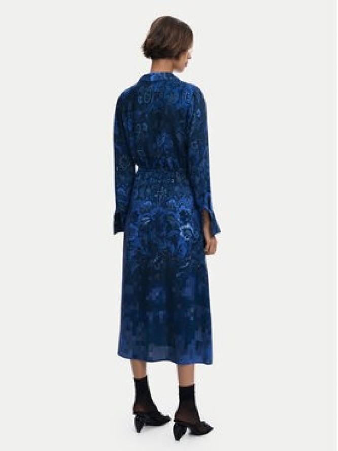 Desigual Sukienka koszulowa Licuado 25WWVW23 Niebieski Regular Fit