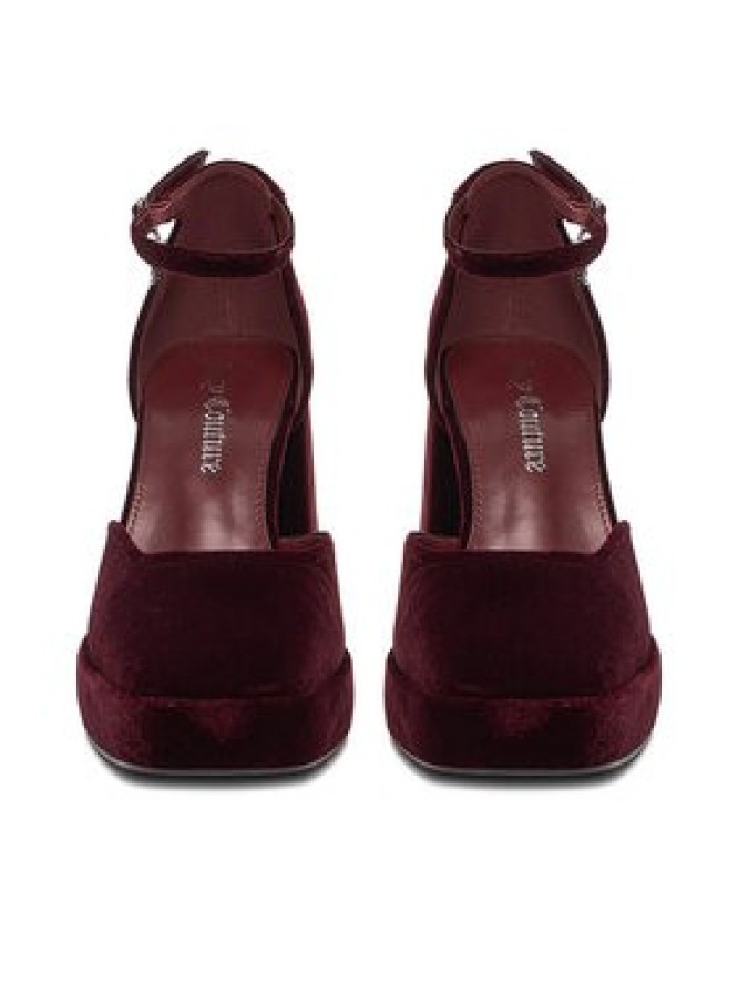 Juicy Couture Czółenka EO-W2SH59501A Bordowy