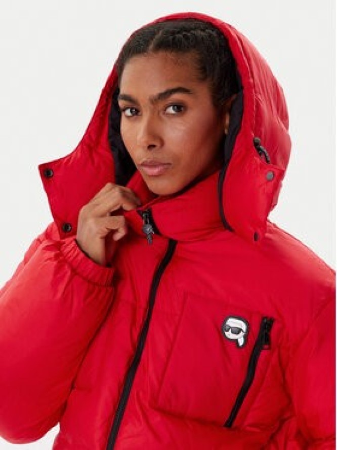 KARL LAGERFELD Kurtka zimowa A3W15020 Czerwony Regular Fit