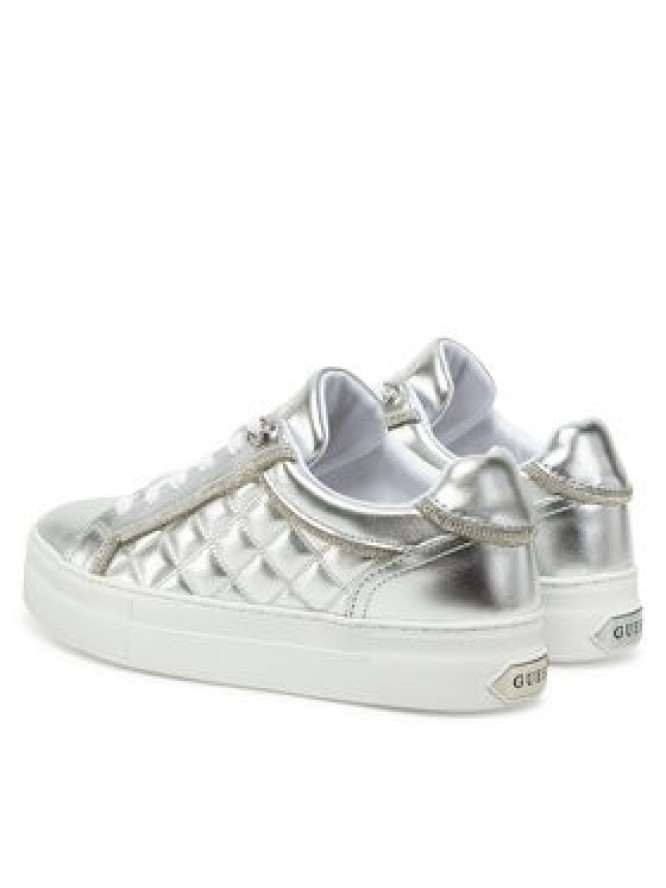 Guess Sneakersy FLPGRA ELE12 Srebrny