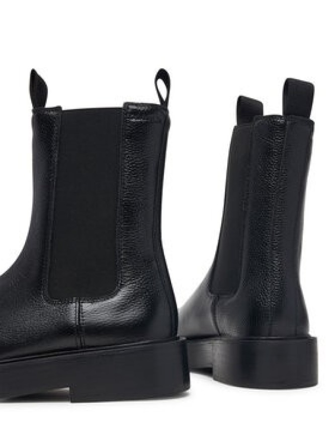 Calvin Klein Sztyblety Conc Welt Chelsea Boot Lth HW0HW03208 Czarny