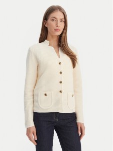 Luisa Spagnoli Kardigan Maranta 100360 Écru Regular Fit