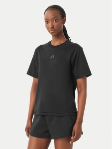 adidas T-Shirt Z.N.E. KF6357 Czarny Regular Fit