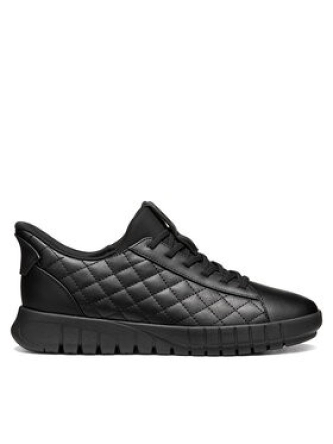 Geox Sneakersy D Flextride Plus D667SB 000BC C9999 Czarny