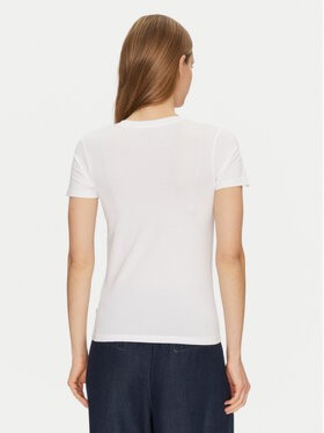 Guess Jeans T-Shirt W4YI23 J1314 Biały Slim Fit