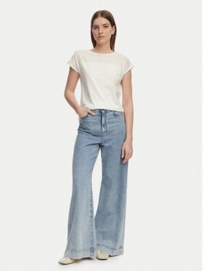 Vero Moda Bluzka Janni 10340707 Biały Regular Fit