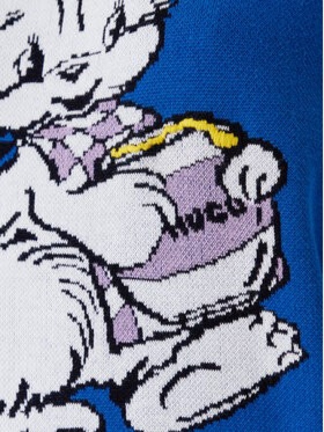 HUGO Sweter Seted 50543019 Niebieski Regular Fit