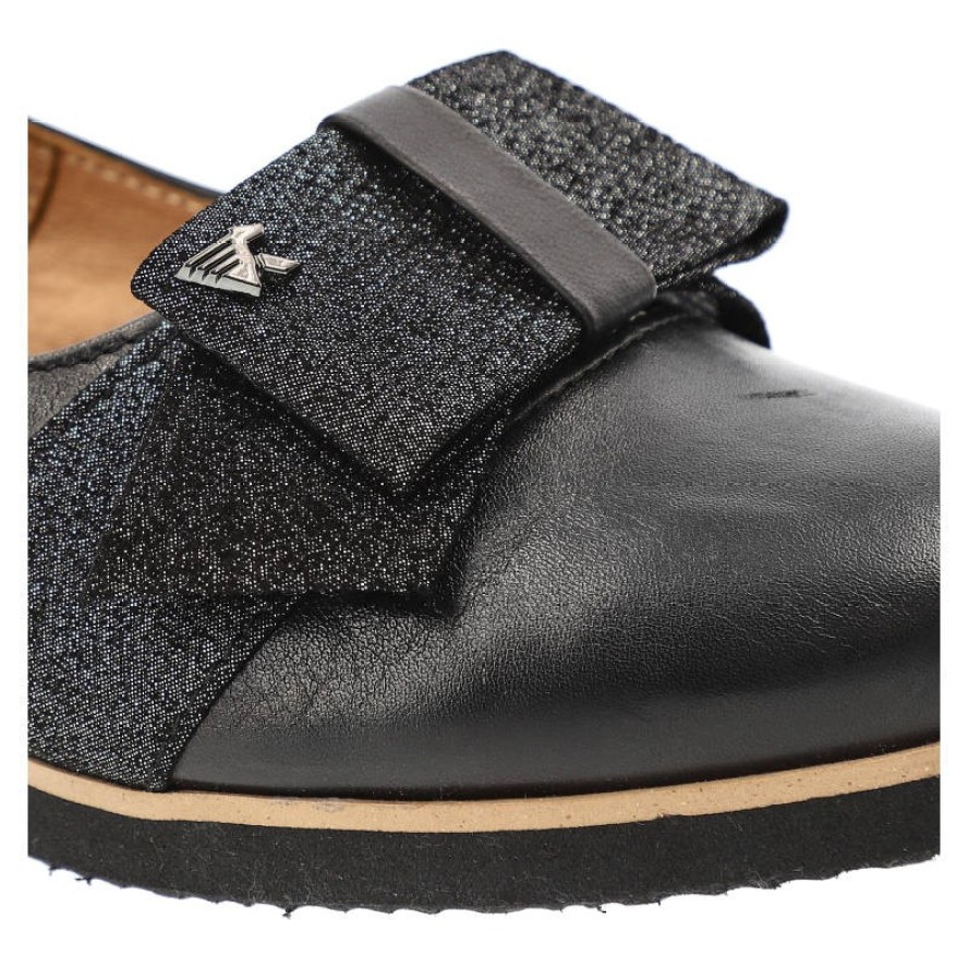 Czarne Półbuty Karino Wygodne Buty Damskie