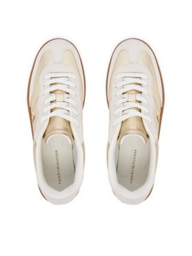 Tommy Hilfiger Sneakersy Mu Jackie Metallic FW0FW09026 Złoty