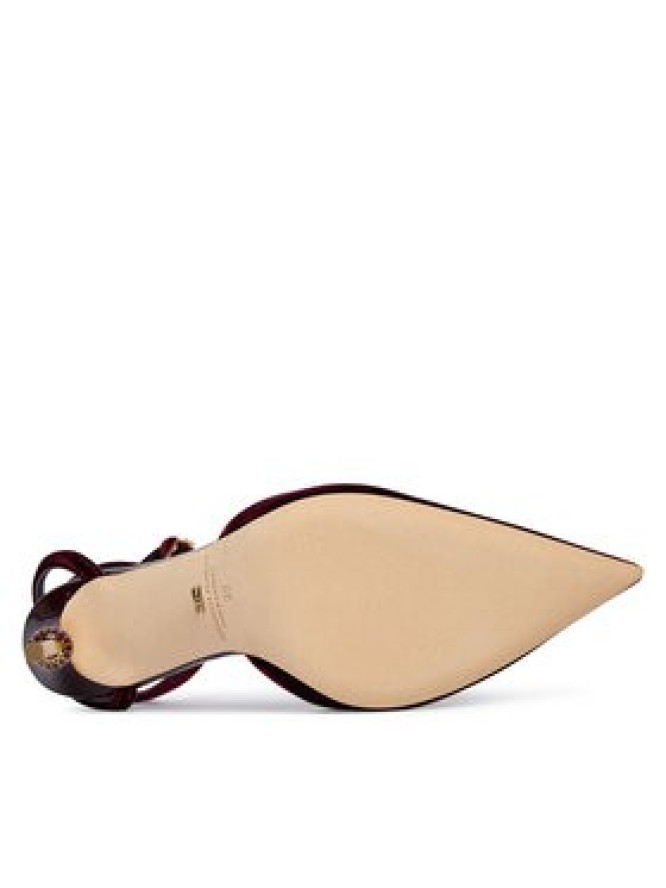 Elisabetta Franchi Szpilki SA-74L-57E2-EA4 Bordowy