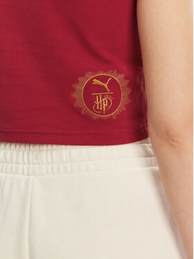 Puma Polo Harry Potter 630097 Czerwony Regular Fit