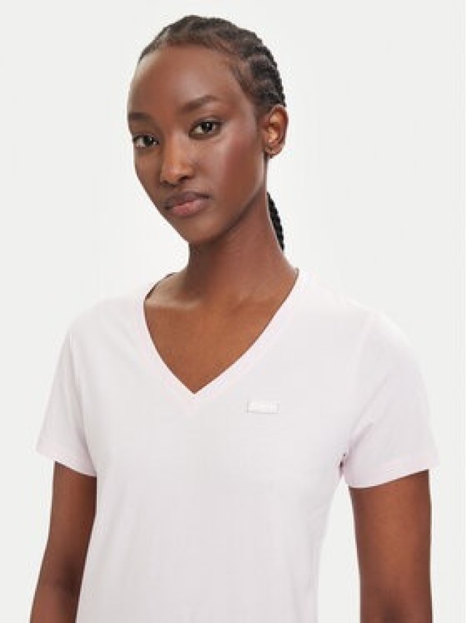 HUGO T-Shirt Classic 50513667 Różowy jasny Slim Fit
