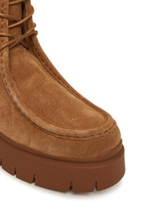 HUGO Trzewiki Kris 50552733 Brązowy