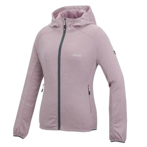 Damska bluza z kapturem i rozciągliwym zamkiem błyskawicznym Ferna Marl Midlayer