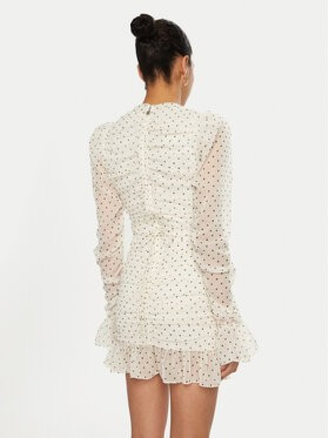 ROTATE Sukienka codzienna 113610 Biały Regular Fit