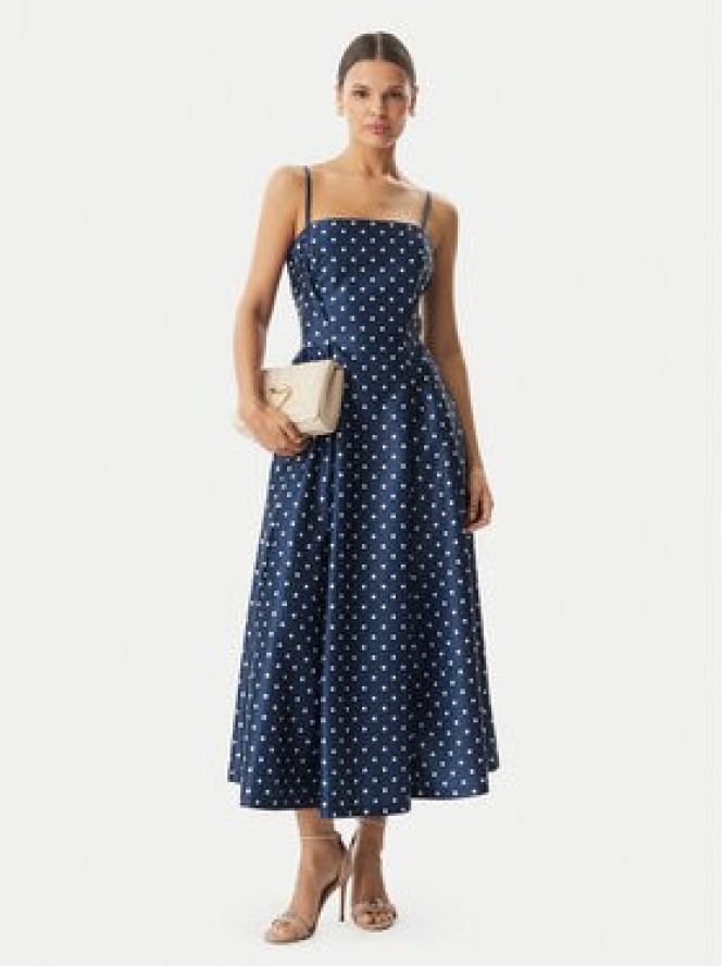 Rinascimento Sukienka koktajlowa CFC0129296003 Niebieski Regular Fit