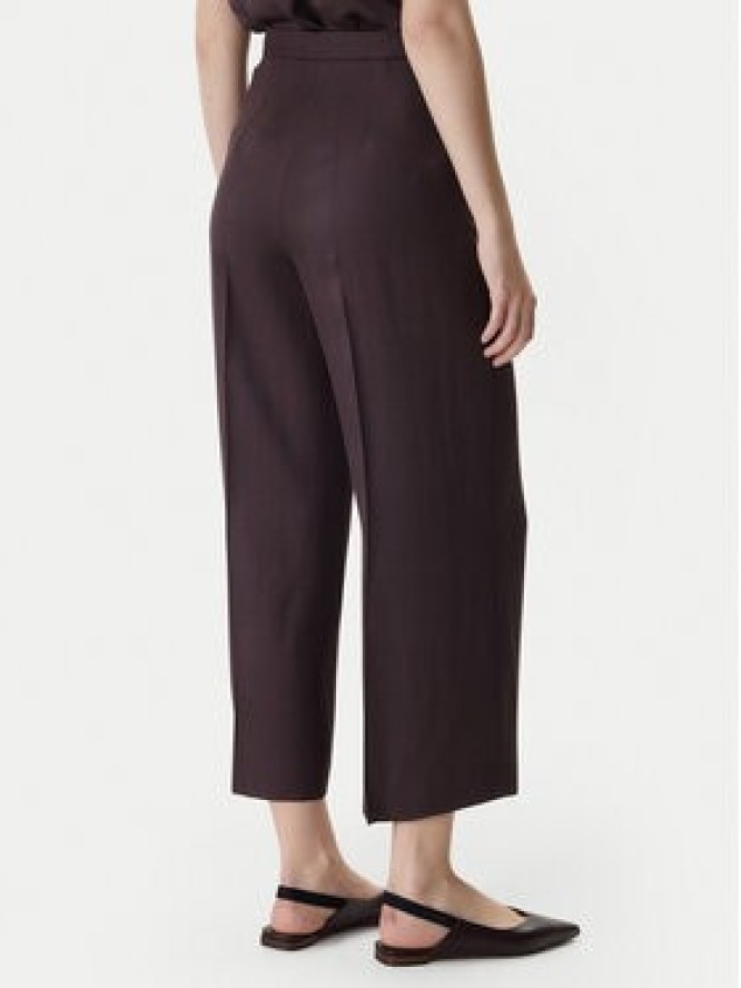 Marella Spodnie materiałowe Alcuno 2615131041 Brązowy Straight Fit