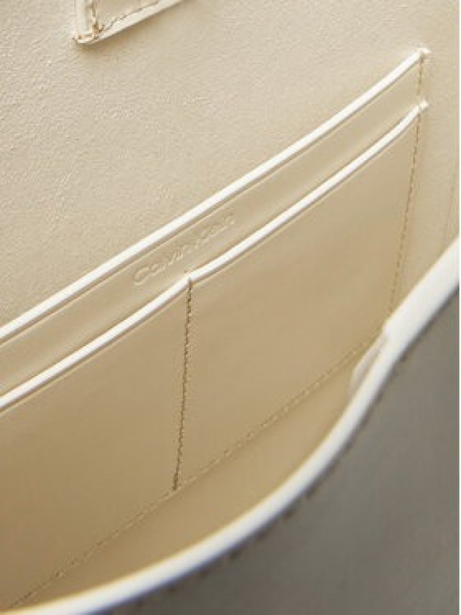 Calvin Klein Torebka Line Ns Crossbody Lth Bag LV04F3005G Biały