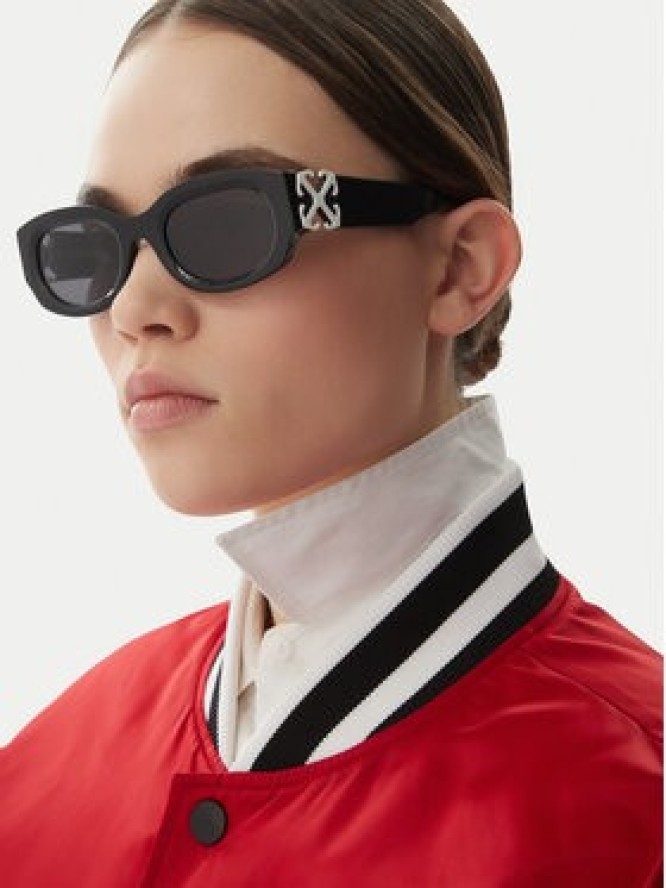 Off-White Okulary przeciwsłoneczne OERI14E Czarny