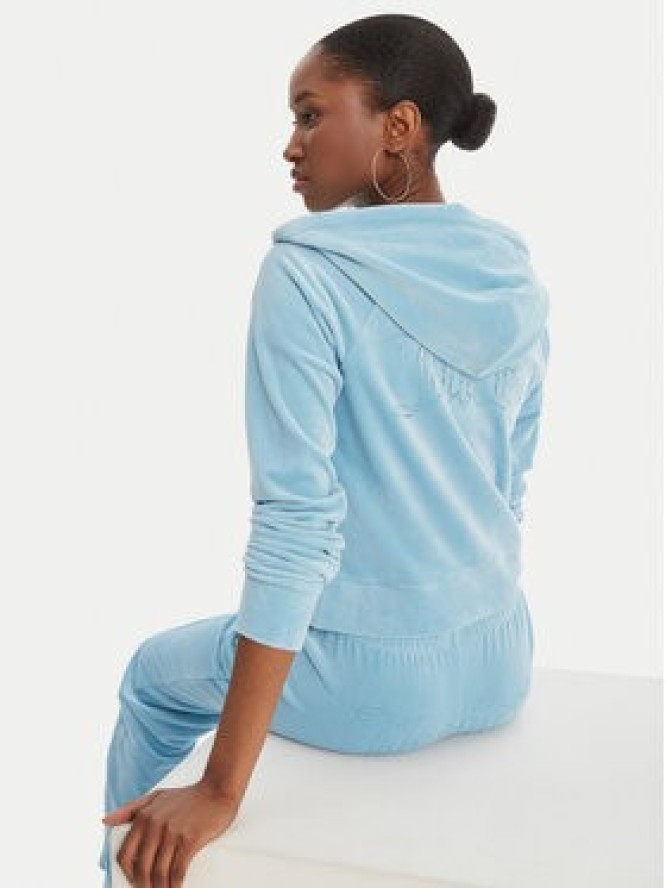 Juicy Couture Bluza Madison JCWAS126326 Błękitny Slim Fit