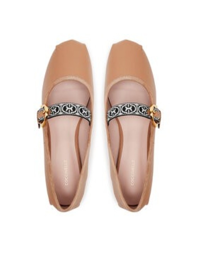 Coccinelle Baleriny E4 S15 19 01 01 Beżowy