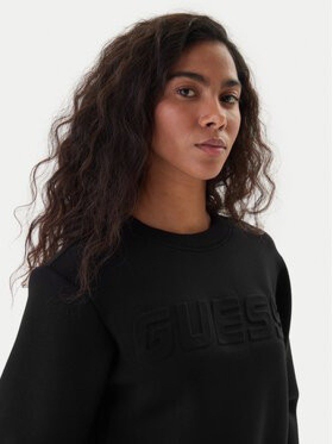Guess Bluza Cindra V3BQ15 K7UW2 Czarny Regular Fit