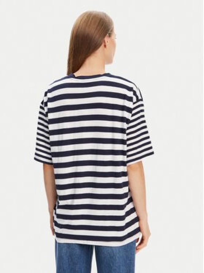 U.S. Polo Assn. T-Shirt WUP0682 Granatowy Loose Fit