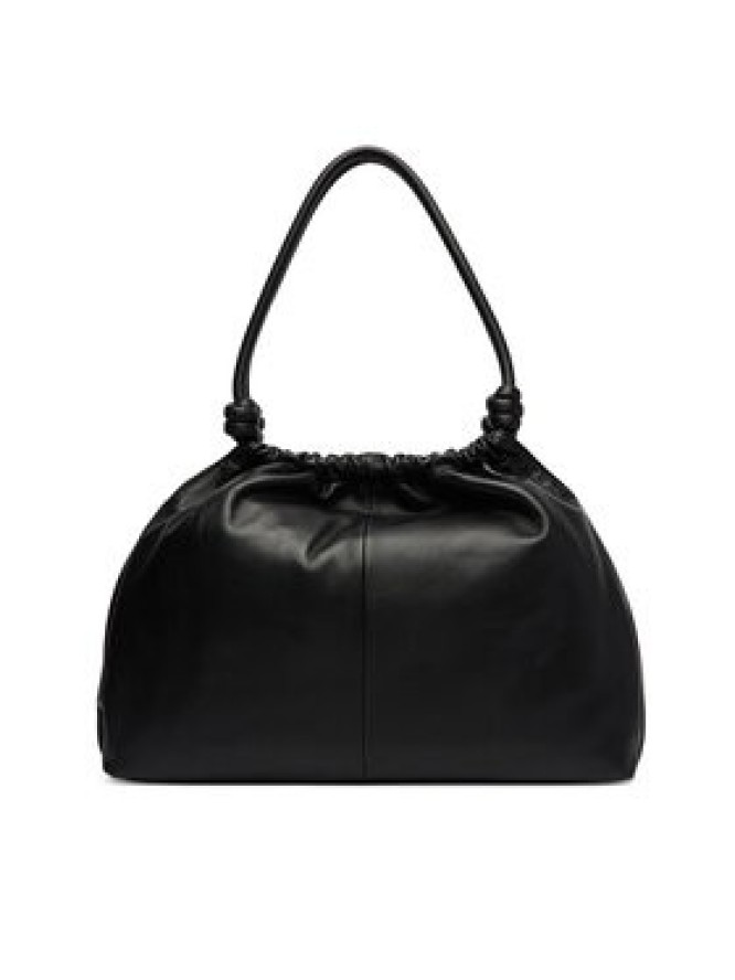 Tommy Hilfiger Torebka Th Soft Leather Hobo AW0AW18376 Czarny