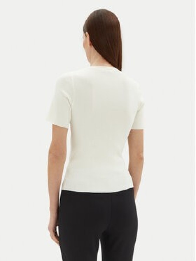 Motivi Sweter M5876000937N Biały Slim Fit