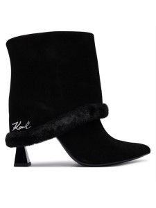 KARL LAGERFELD Botki Debutante KL32052 Czarny