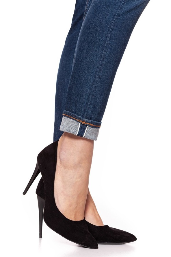 LEE SCARLETT SELVAGE ROEBLING WORN L31RBDMJ