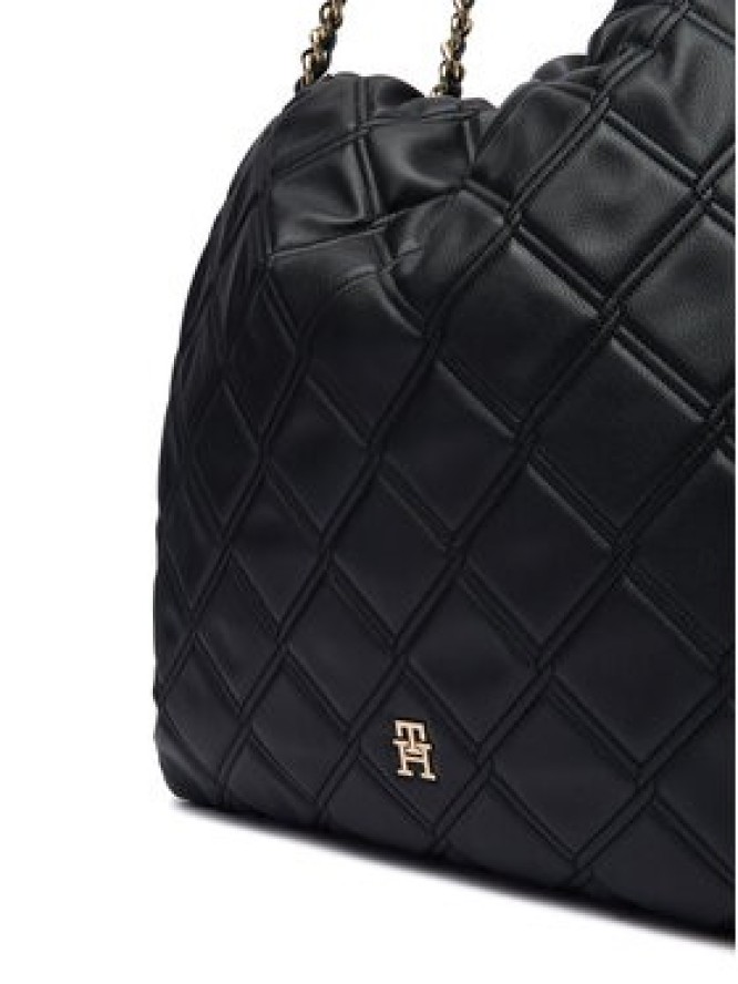 Tommy Hilfiger Torebka Th Feminine Tote AW0AW18719 Czarny