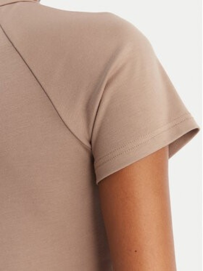 Juicy Couture T-Shirt Baby JCWCT126317 Beżowy Slim Fit