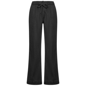Spodnie Deha Denim Lyocell Straight Pants Damskie