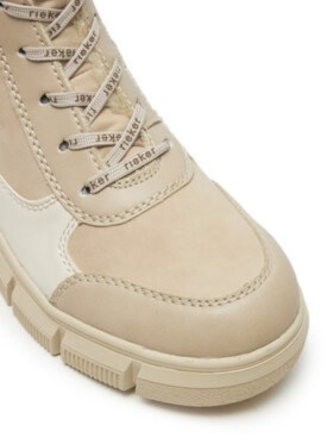 Rieker Trzewiki X3403-62 Beżowy
